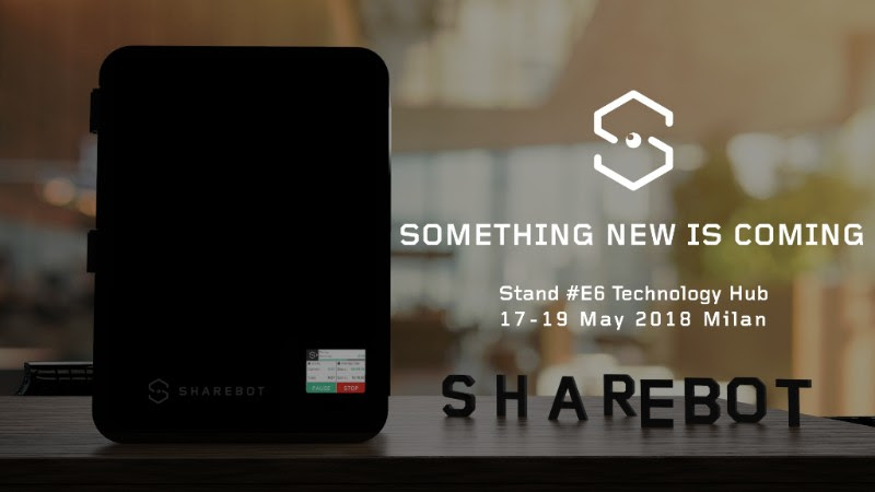 Maggiori informazioni su "Nuova stampante 3D Sharebot, sarà presentata al Technology Hub"
