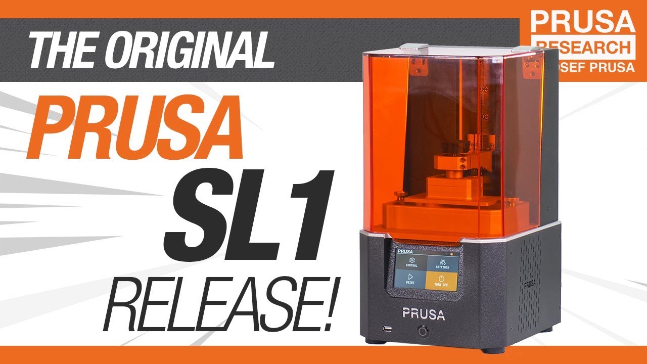 Maggiori informazioni su "Original Prusa SL1, nuovo modello SLA open source di Joseph Prusa"