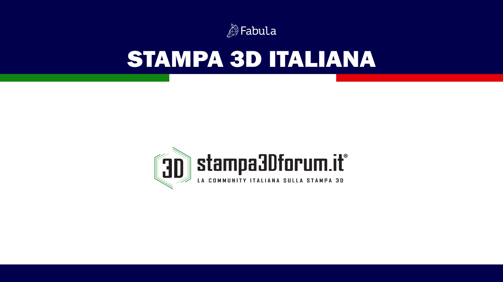 STAMPA 3D ITALIANA: Stampa 3D Forum by Alessandro Tassinari