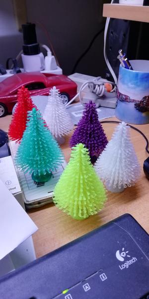 alberi di natale in PLA vari Tomas3D