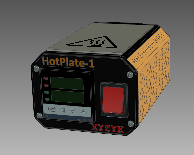 "HotPlate-1" <- Dispositivi che sono stati creati grazie alla stampa 3D