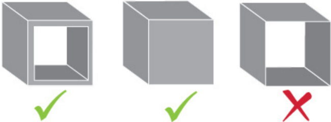 modello 3d watertight