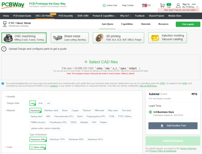 Request-CNC-machining-quotes-Online-Manufacturing-PCBWay.png