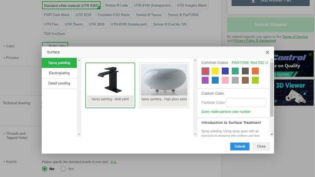 PCBWay finitura stampa 3D resina.JPG