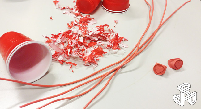 test riciclo polistirolo stampa 3D