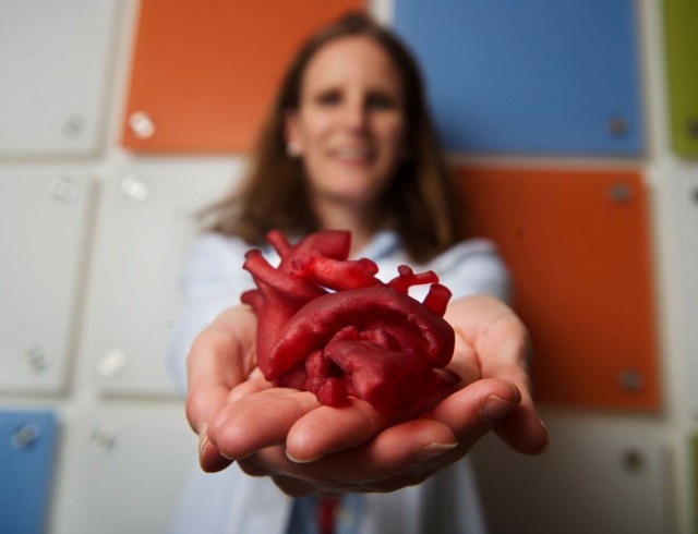3D-Printing-a-Heart biostampa 3d cina