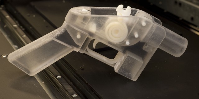 Gun Made from 3-D Printer