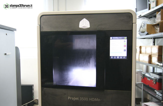 La 3D System Projet 3510 HD in azione