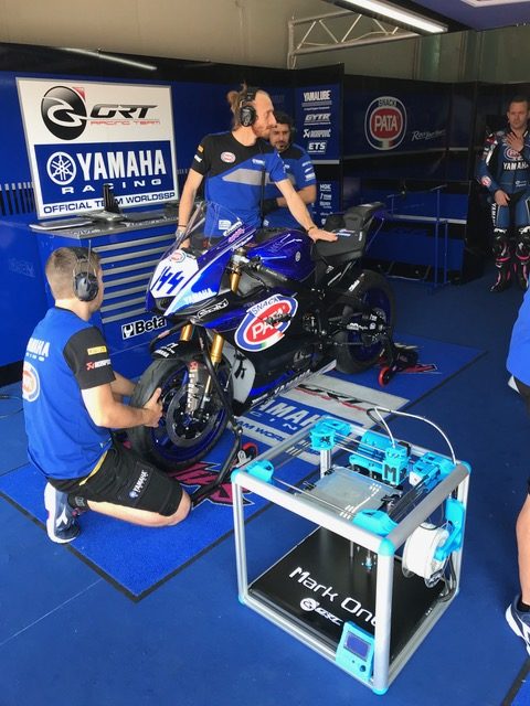 Yamaha Official Team stampante 3D