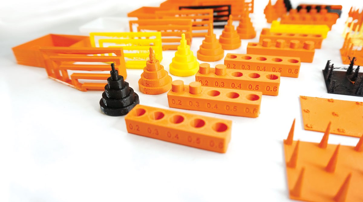 test stampante 3d